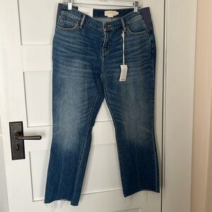 NWT hatch maternity crop jeans 29